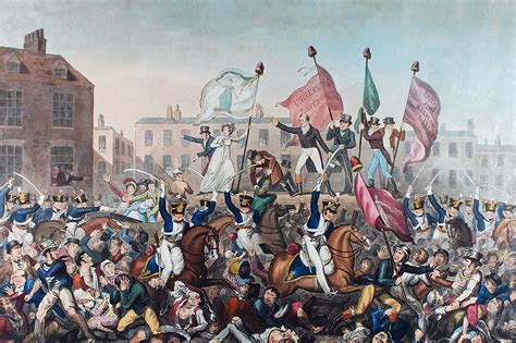 Peterloo Katliamı: 19. Yüzyıl İngiltere’sinde Radikal Bir Reform Hareketi ve Sivil Direnişin Kanlı Bastırılması